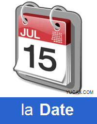 la fecha en francés