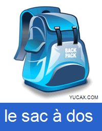la mochila en francés