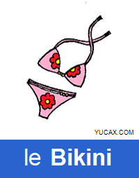 bikini en francés
